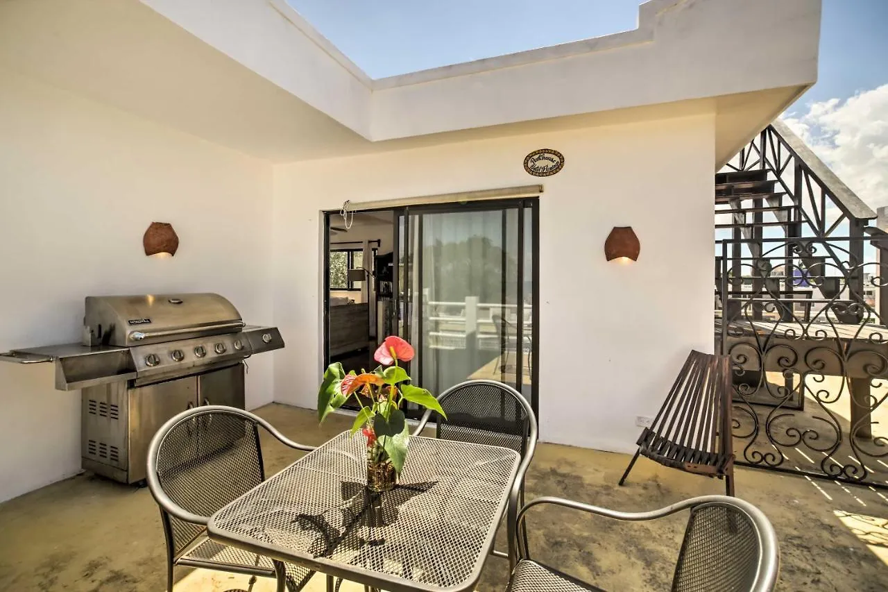 Gorgeous Penthouse Villa With Deck And Ocean Views! Cozumel Meksyk