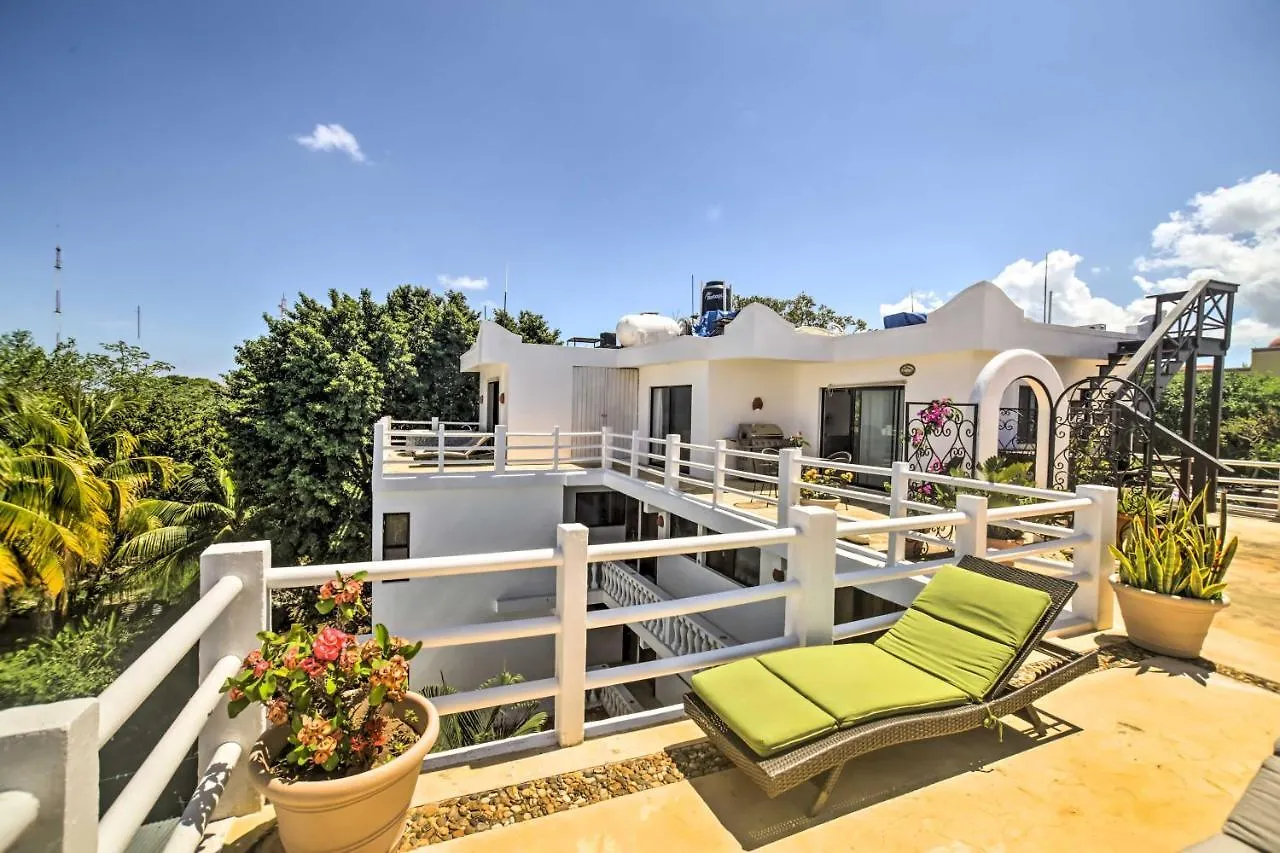 Apartament Gorgeous Penthouse Villa With Deck And Ocean Views! Cozumel